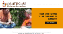 Desktop Screenshot of lighthousechristiancamp.com